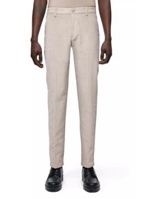 Drykorn AJEND Konfektionierte Hose in Baumwoll-Cord in beige, Größe 34x32