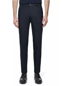 Drykorn AJEND Konfektionierte Hose in Baumwoll-Jersey in blau, Größe 31x34