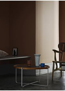 CH417 Tray Table Tisch Carl Hansen & Søn Platte Nussbaum /Umrandung Eiche lackiert