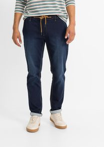 Regular Fit Jeans-Jogger mit Komfortbund Tapered in blau, Grösse 54, bonprix