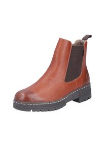 Rieker Chelsea Boots Damen, rostbraun, Größe 40