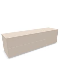 Müllermöbel Aventa Sideboard Müller Möbelwerkstätten Vorzugskombination 6 Melamin kaschmirgau / Kunststoffgleiter
