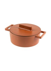 Bräter »Bratentopf Terra Cotto Curry«, Eisen , gelb , Sambonet