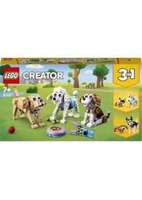 Konstruktionsspielsteine »Hunde« , bunt , Lego