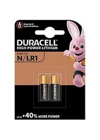 Duracell&reg; Batterien Lady LR1 N, Spannung 1,5 V, Kapazit&auml;t 0,880 Ah, Alkaline, 2 St&uuml;ck in Blisterpack