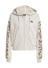 adidas Sportswear, Femmes Veste de survêtement, taupe / greige / noir