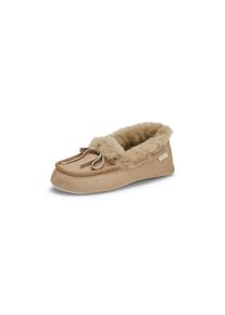 Peter Hahn Shepherd - Hausschuh Daisy, beige, Gr. 38, Leder