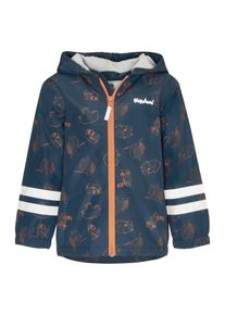 Playshoes Funktionsjacke Jungen Gr&ouml;&szlig;e 98 marine / grau / mandarine