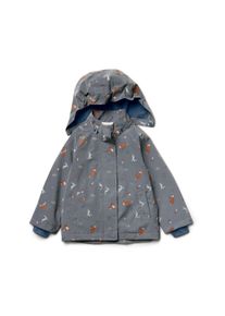 Tchibo - Kinder-Thermo-Regenjacke mit reflektierenden Elementen - Baby - Gr. 98/104 - silber/print