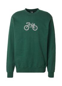Iriedaily Sweatshirt 'Daily Bike' Herren, gr&uuml;n / offwhite, Gr&ouml;&szlig;e L