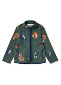 Tchibo - Veste polaire pour enfant - Unisex - taille: 98/104 - multiple/vert/imprimé