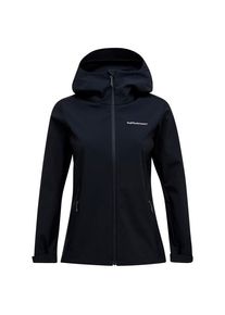 Peak Performance - Women's Explore Hood Jacket - Softshelljacke Gr XS schwarz