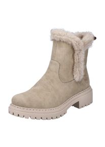 Rieker Stiefelette Damen, beige, Größe 37