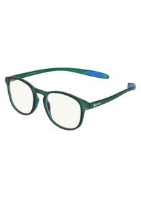 Kodak CF10002 Occhiali unisex | Montatura: Cerchio completo, Panto, verde scuro
