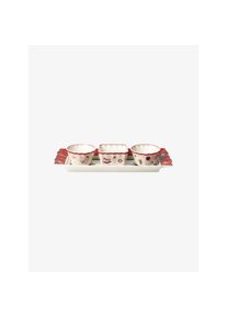 Villeroy & Boch Villeroy Boch Dip Set Toy Delight rot/klein gemustert