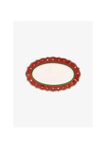 Villeroy & Boch Villeroy Boch Servierplatte Toy Delight weiss/klein gemustert