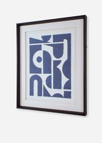 Bild in blau, 62,5x52,5 cm, bonprix