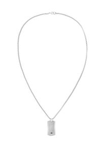 Tommy Hilfiger, Hommes Chaîne 'JAMESON', bleu marine / rouge sang / argent