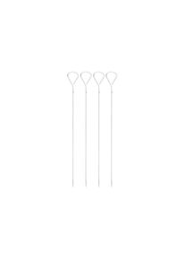 WMF , Grillspiess »Klein Manuell«, (4 St.) , silberfarben