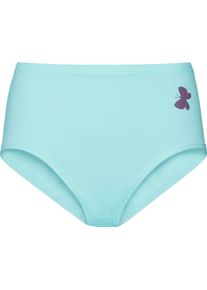 Damen Slip mit Schmetterlings-Motiv rosé + bleu + mint