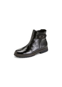 Peter Hahn Waldläufer - Stiefelette Elisa, schwarz, Gr. 39, Orthopädische Einlagen, Leder