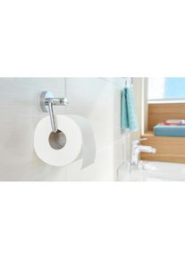 Toilettenpapierhalter »ohne Deckel« , silberfarben , Tesa