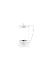 Kaffeebereiter »Brazil 1 l«, 1 l Kaffeekanne , weiss , Bodum