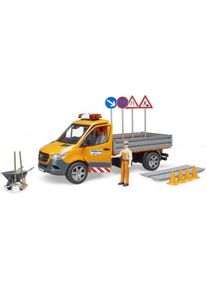 Spielzeug-Transporter »Bruder Spielwaren City MB Sprinter« , orange , Bruder