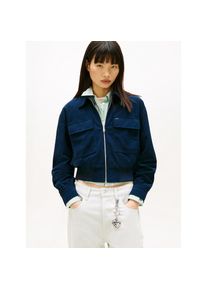 Tommy Jeans , Blouson »TJW CORD COACH JACKET IM« , blau , Cordjacke von Tommy Jeans