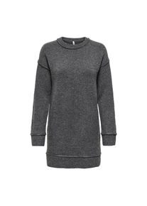 Only , Midikleid »ONLHAZEL LS O-NECK DRESS BF KNT«, Sommerkleid , grau , Kleid in Midilänge von Only