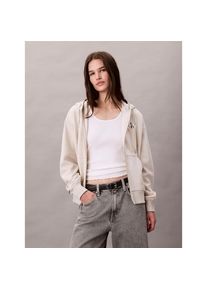 Calvin Klein Jeans , Sweatjacke »MNLG FRNCH TRRY FZ B« Mit Rundhalsausschnitt , Sweatjacke von Calvin Klein Jeans Womanswear