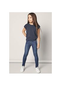 name it, Unisex, Jeansjeggings &raquo;LEGGINGS &ndash; Extraeng mit hohem Komfort und G&uuml;rtelschlaufen&laquo; unifarben, casual, extraeng, Denim/Jeans, schwarz, blau, 