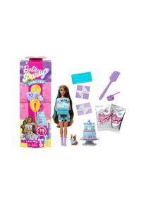 Barbie , Anziehpuppe »Party Unboxed Pet Birthday Blau«