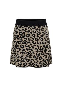 Only , Strickrock »ONLANNY LEO SKIRT EX KNT« , Minirock von Only