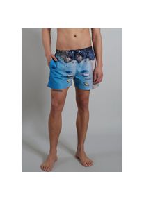 Ceceba , Badeshorts, mit tollem Print für warme Sommertage, bequem, schnelltrocknend , blau , Kurze Herren-Badeshorts von Ceceba