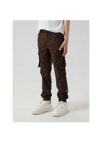 name it, Herren, Cargohose &raquo;NKMRYAN &ndash; Hose mit Cargo- und Seitentaschen&laquo; unifarben, casual, regular fit, Twill, delicioso, 170, N-Gr, Cargohose von 