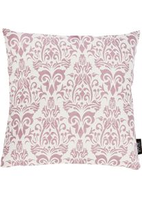 Dekokissen »Windsor Ornaments« Jacquardgewebte Kissenhülle ohne Füllung mit Reissverschluss, 1 Stück , rosa , done. , Obermaterial: 60% Baumwolle,...