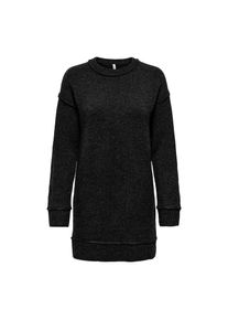Only , Midikleid »ONLHAZEL LS O-NECK DRESS BF KNT«, Sommerkleid , schwarz , Kleid in Midilänge von Only