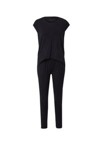 Curare Yogawear Trainingsanzug Damen, schwarz, Größe S