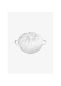 Le Creuset Mini Bräter Kürbis LE Herbst weiss