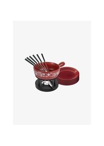 Kuhn Rikon Käsefondue Set Suisse rot