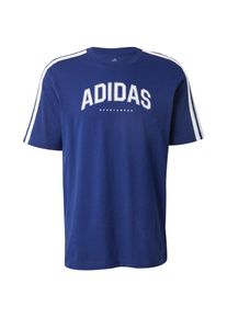 adidas Sportswear Funktionsshirt 'Colleg' Herren, enzian / weiß, Größe XL