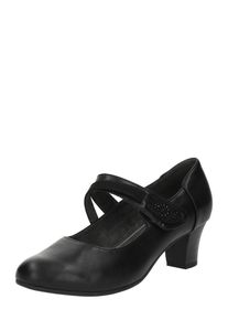 Jana Pumps Damen, schwarz, Größe 39