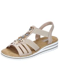 Rieker, Femmes Sandales 'V0649', beige clair