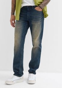 Regular Fit Stretch-Jeans Straight in blau, Grösse 38, 99% Baumwolle, bonprix