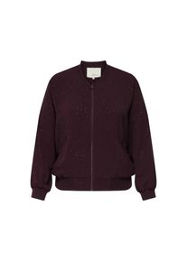 Only CARMAKOMA , Blouson »CARJOSEE METTA LIFE LS BOMBER WVN«, mit Glitzer Effekt , Bomberjacke von Only CARMAKOMA