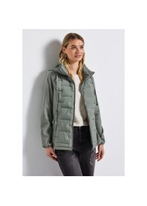 Street One, Unisex, Street One Softshelljacke mit Kapuze mit Kapuze, fresh sage, 34, Jacke von Street One