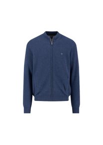 Fynch-Hatton, Herren, Fynch-Hatton Strickpullover mit Logo Stickerei, night, L, Strickjacke von FYNCH HATTON