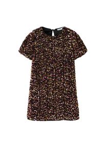 name it , Minikleid »NKFRUNICA SS TUNIC«, mit glitzernden Pailletten , goldfarben , Kurzes Kleid von name it für Mädchen