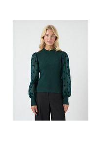 Y.A.S , Rundhalspullover »YASDOTME LS KNIT PULLOVER S. NOOS« , rosa , Femininer Pullover von YAS